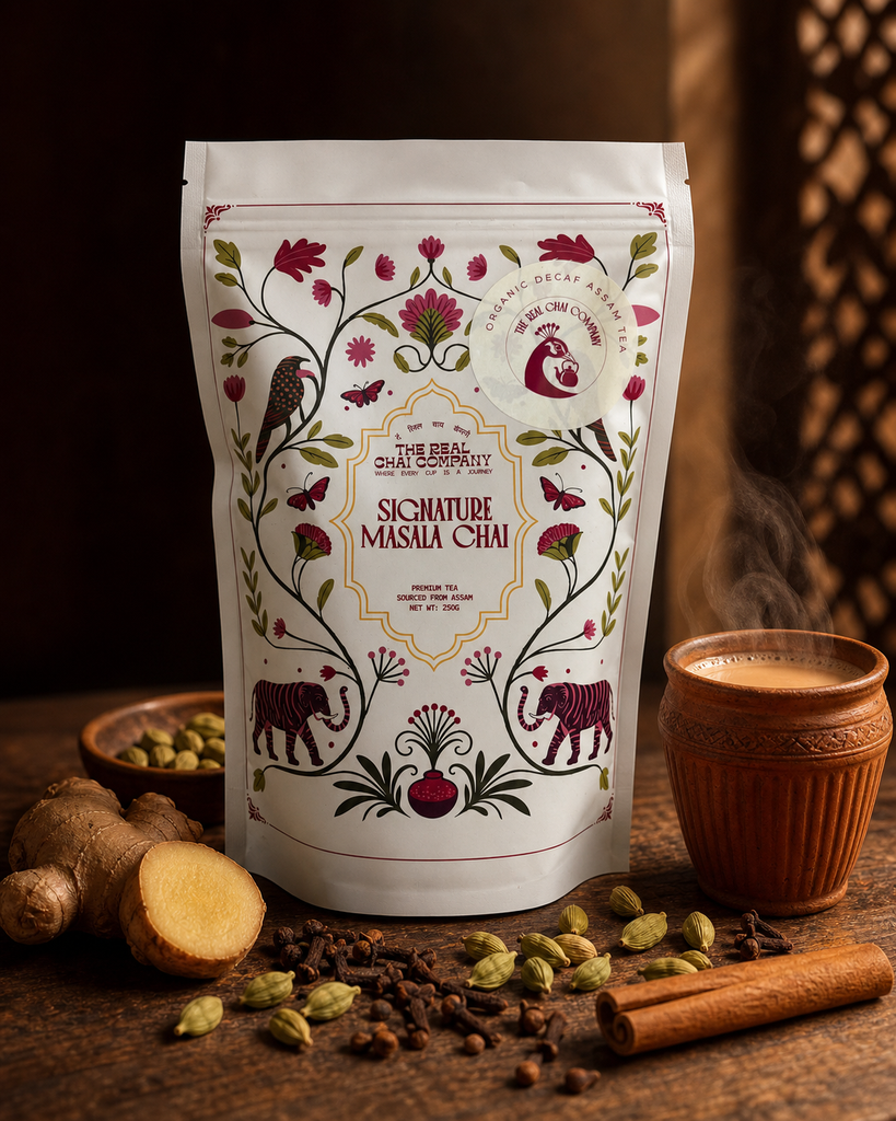 Signature Decaf Masala Chai - Authentic Indian Tea, Naturally